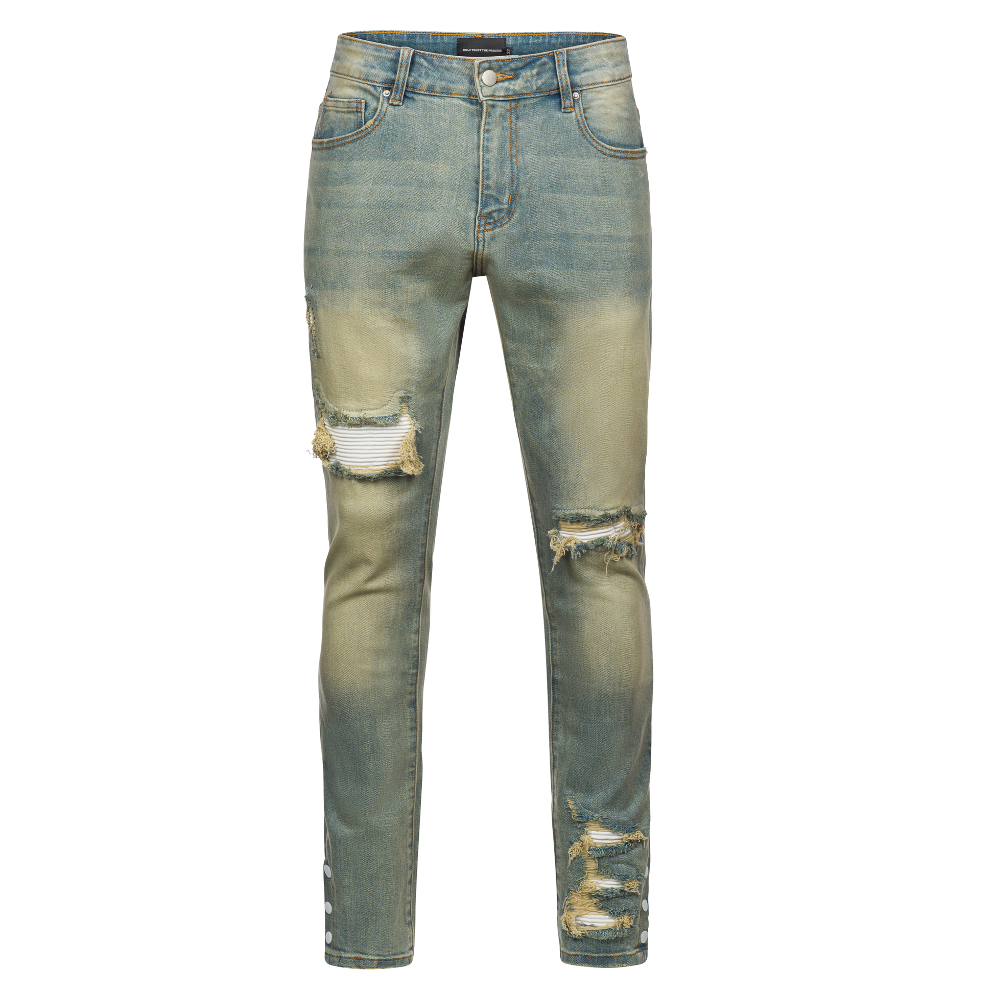 White ripped jeans onlytrusttheprocess